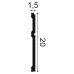 Молдинг(плинтус) P5050 Orac Decor купить в Одессе