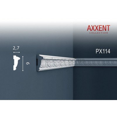 Молдинг із орнаментом PX114 Orac Decor купити в Одесі