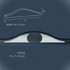 Декор дверного порталу D1010 Orac Decor
