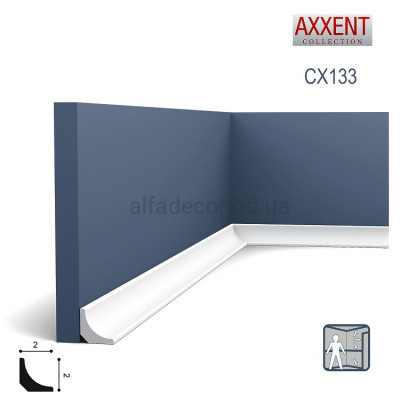 Плінтус(карниз) універсальний CX133 Orac Decor купити в Одесі