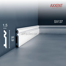 Плінтус дюрополімерний SX137 Orac Decor
