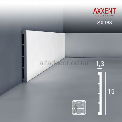 Плинтус дюрополимерный SX168 Orac Decor купить в Одессе