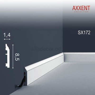 Плинтус дюрополимерный SX172 Orac Decor купить в Одессе
