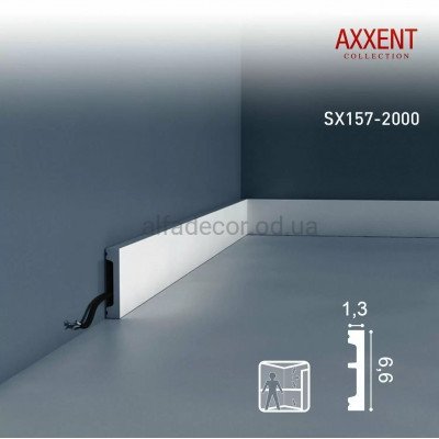 Плинтус дюрополимерный SX157 Orac Decor купить в Одессе
