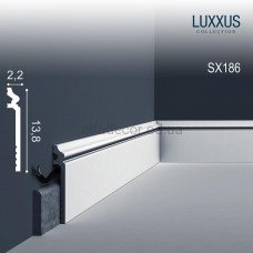 Плинтус дюрополимерный SX186 Orac Decor