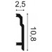 Плинтус дюрополимерный SX155 Orac Decor купить в Одессе