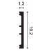Плинтус гибкий SX163F Orac Decor купить в Одессе