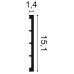 Плинтус дюрополимерный SX168 Orac Decor купить в Одессе