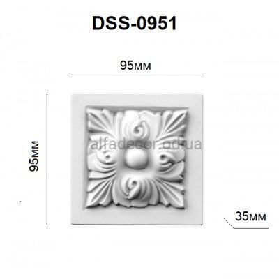 Декор(квадрат) DSS-0951 Perimeter купити в Одесі