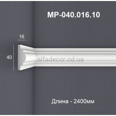 Молдинг полімерний MP-040.016.10 Perimeter Молдинг полімерний MP-040.016.10 Perimeter