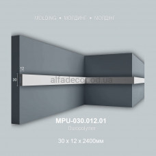 Молдинг полімерний універсальний MPU-030.012.01 Perimeter