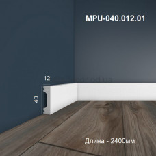 Плінтус підлоговий полімерний MPU-040.012.01 Perimeter