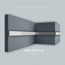 Молдинг полімерний універсальний MPU-025.011.01 Perimeter