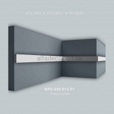 Молдинг полімерний універсальний MPU-040.012.01 Perimeter