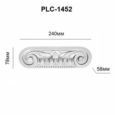 Капітель пілястри PLC-1452 Perimeter купити в Одесі
