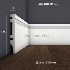Плінтус підлоговий полімерний SB-100.015.05 Perimeter