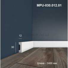 Плінтус підлоговий полімерний MPU-030.012.01 Perimeter