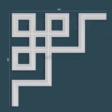 Кут PM-0244B до молдингу Perimeter