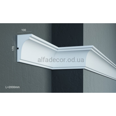 Карниз фасадный (2.00м) Prestige Decor KC 101 купить в Одессе