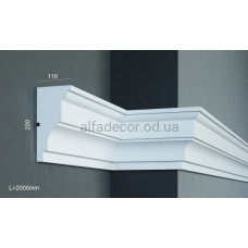 Карниз фасадний (2.00м) Prestige Decor KC 107