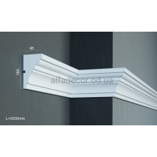 Карниз фасадний (2.00м) Prestige Decor KC 114