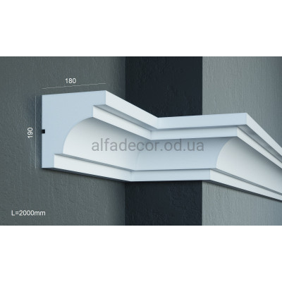 Карниз фасадный (2.00м) Prestige Decor KC 117 купить в Одессе