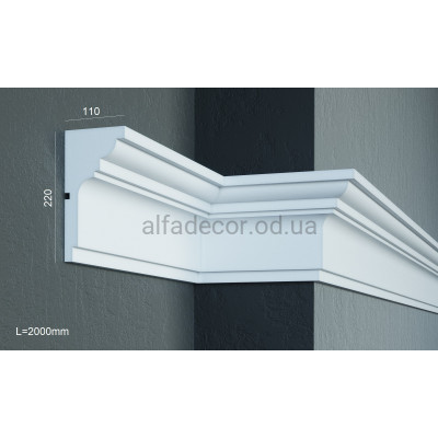 Карниз фасадный (2.00м) Prestige Decor KC 125 купить в Одессе
