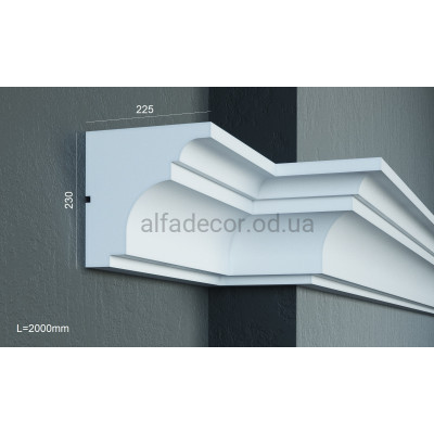 Карниз фасадный (2.00м) Prestige Decor KC 127 купить в Одессе