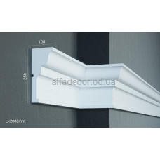 Карниз фасадний (2.00м) Prestige Decor KC 128