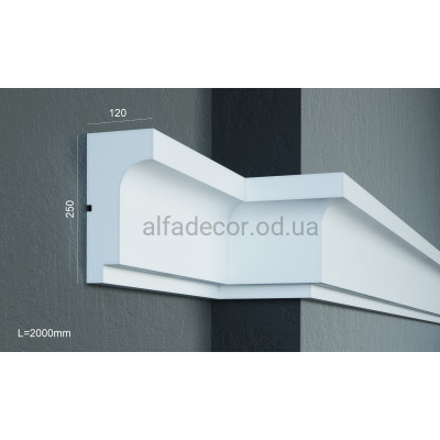 Карниз фасадный (2.00м) Prestige Decor KC 129 купить в Одессе
