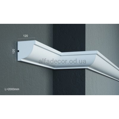 Карниз фасадный (2.00м) Prestige Decor KC 110 купить в Одессе