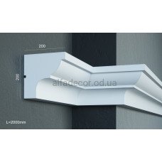Карниз фасадный (2.00м) Prestige Decor KC 121