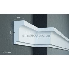 Карниз фасадный (2.00м) Prestige Decor KC 129