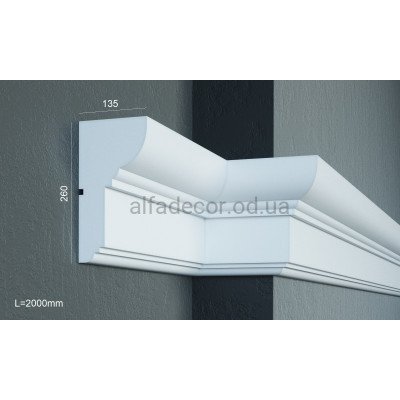 Карниз фасадный (2.00м) Prestige Decor KC 131 купить в Одессе