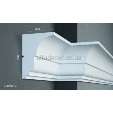 Карниз фасадный (2.00м) Prestige Decor KC 132