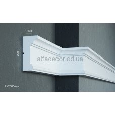 Карниз фасадний універсальний (2.00м) Prestige Decor KC 141