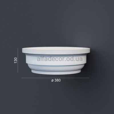 Капитель колонны фасадная Prestige Decor LC 101-1 купить в Одессе
