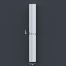 Колона(ствол) фасадна з канелюрамі (2.00м) Prestige Decor LC 101-21