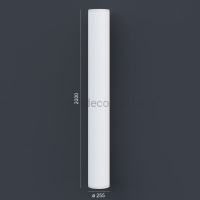 Колонна(ствол) фасадная гладкая (2.00м) Prestige Decor LC 101-2 купить в Одессе