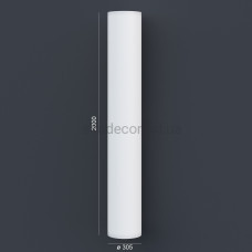 Колона(ствол) фасадна гладка (2.00м) Prestige Decor LC 102-2