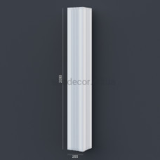 Колонна(ствол) фасадная с каннелюрами (2.00м) Prestige Decor LC 110-21