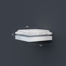 База колонны фасадная Prestige Decor LC 113-3