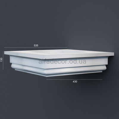 Капитель колонны фасадная Prestige Decor LC 115-1 купить в Одессе