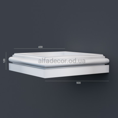 База колонны фасадная Prestige Decor LC 115-3 купить в Одессе