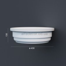 Капитель колонны фасадная Prestige Decor LC 102-1