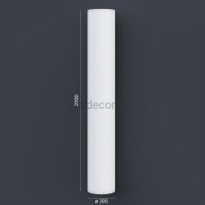 Колона(ствол) фасадна гладка (2.00м) Prestige Decor LC 102-2