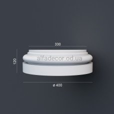 База напівколони фасадна Prestige Decor LC 102-3 HALF
