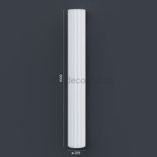 Колона(ствол) фасадна з канелюрамі (2.00м) Prestige Decor LC 104-21