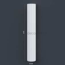Колонна(ствол) фасадная с каннелюрами (2.00м) Prestige Decor LC 105-21