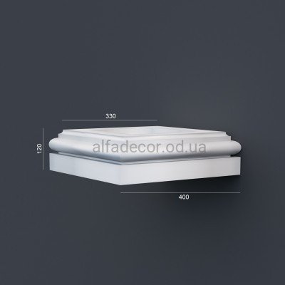 База колонны фасадная Prestige Decor LC 114-3 купить в Одессе